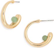NORDSTROM RACK Floating Hoop Earrings