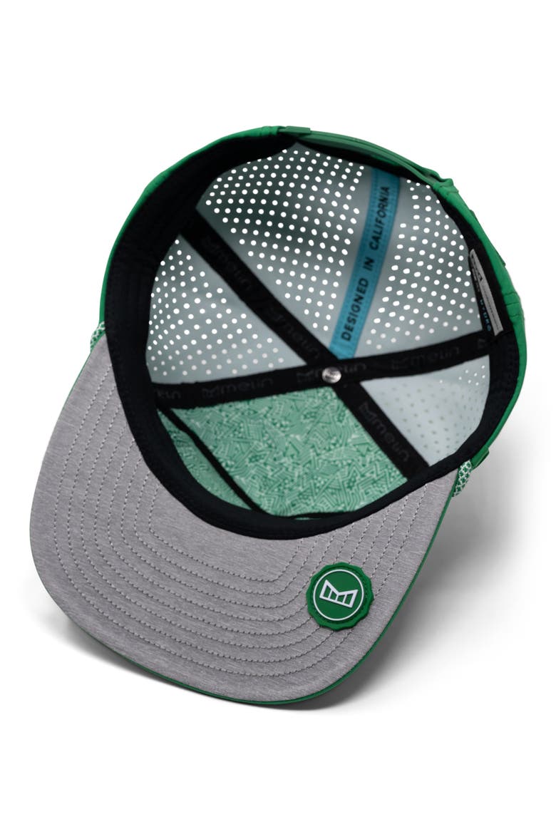Coronado Brick Hydro Performance Snapback Hat, Alternate, color, KELLY GREEN