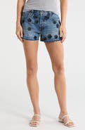 FRAME Atelier Embellished Denim Shorts