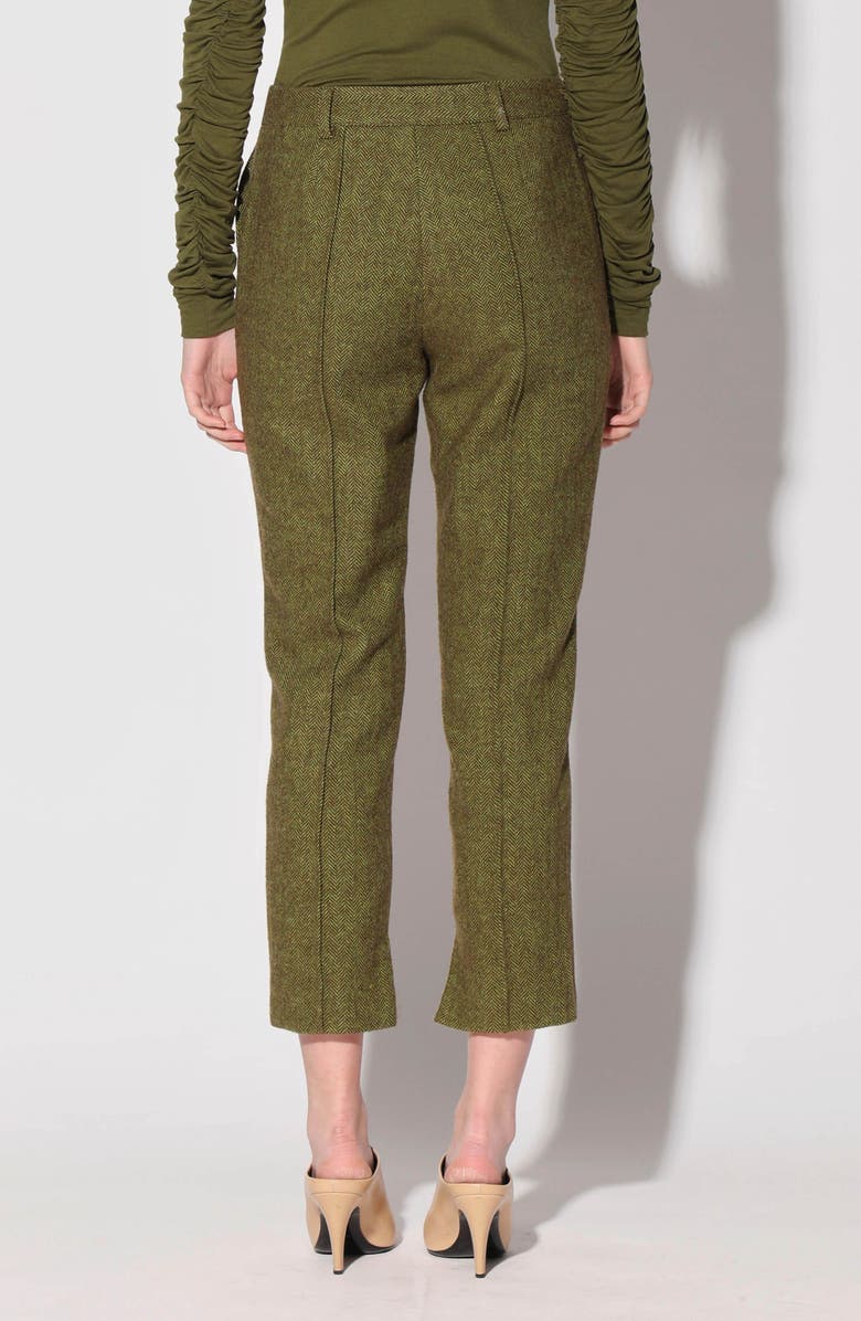 Walter Baker Shania Crop Pants, Alternate, color, Leaf Herringbone