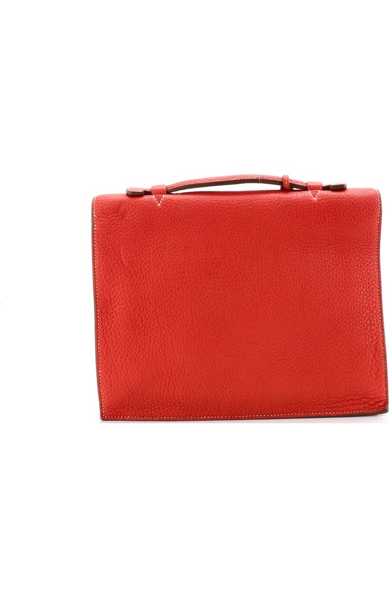 Pre-Owned Hermes Sac a Depeches Bag Togo 27, Alternate, color, Sanguine