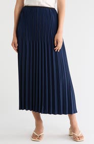 Gemma + Jane Pleated Midi Skirt