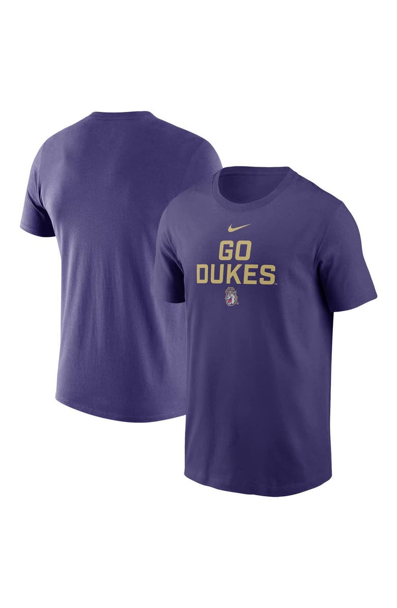 Nike Men's Nike Purple James Madison Dukes Local Performance T-Shirt, Alternate, color, 