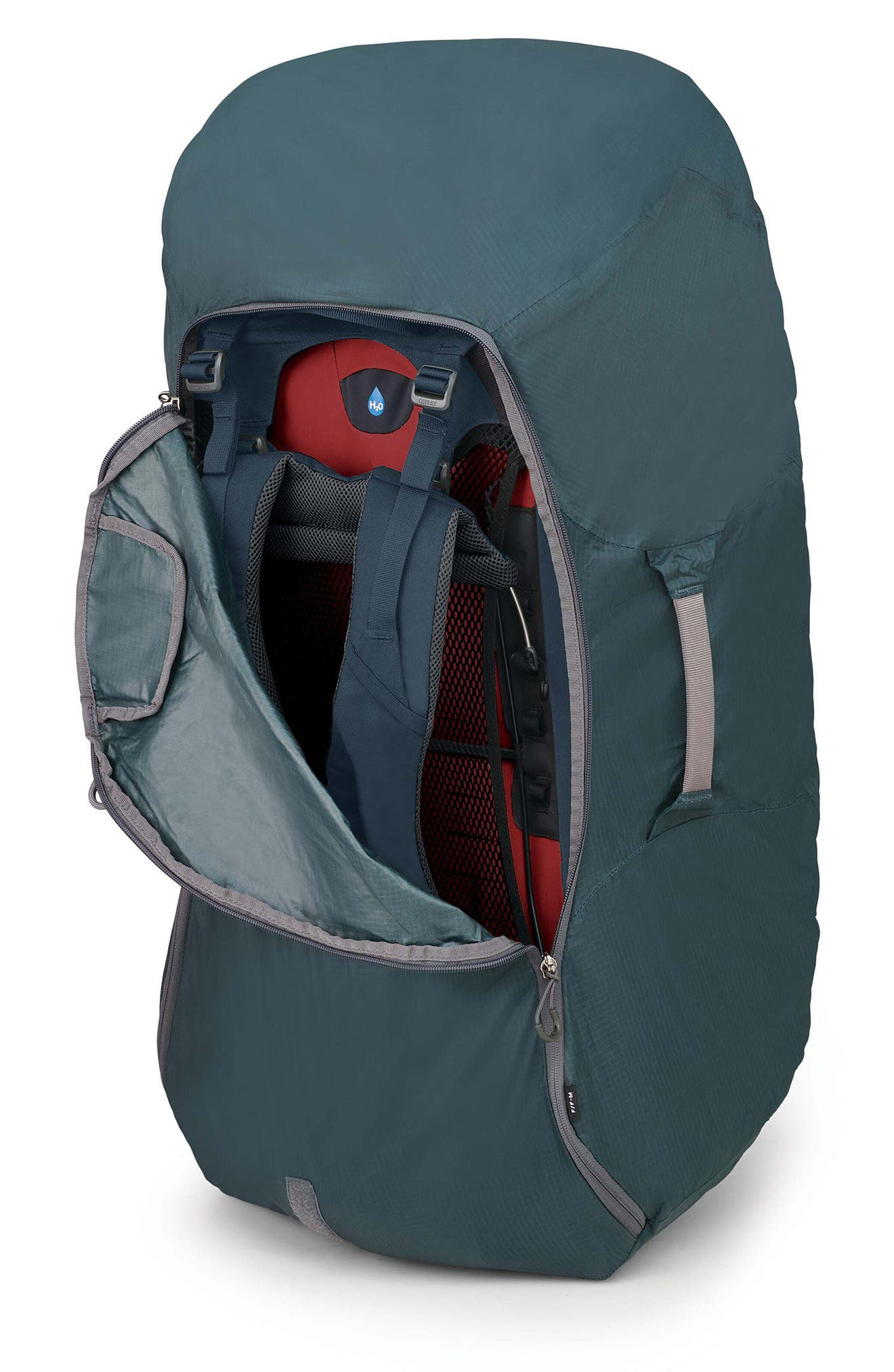 Osprey Farpoint Trek 75-Liter Backpack Luggage, Alternate, color, Muted Space Blue