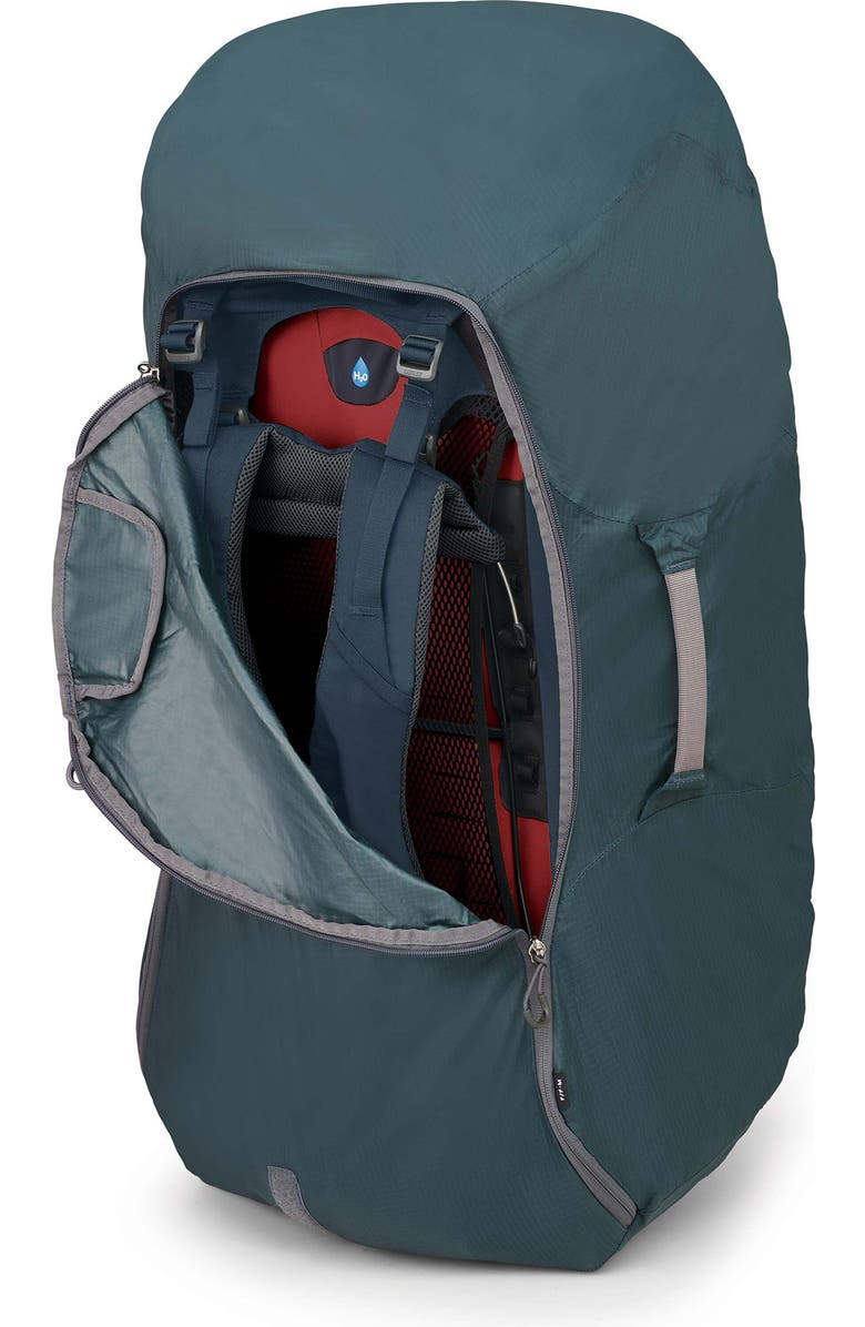 Osprey Farpoint Trek 75-Liter Backpack Luggage, Alternate, color, Muted Space Blue