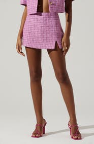 ASTR the Label Rivka Tweed Skort
