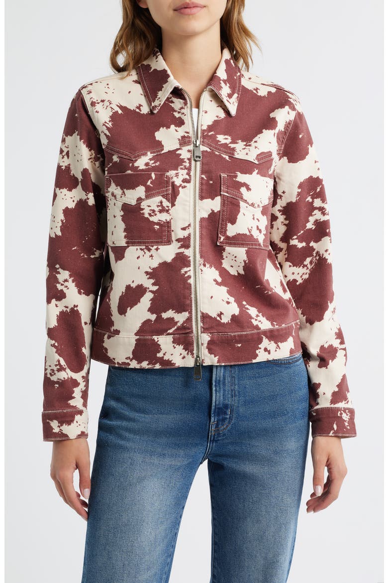 Trabuco Front Zip Jacket, Alternate, color, COWGIRL