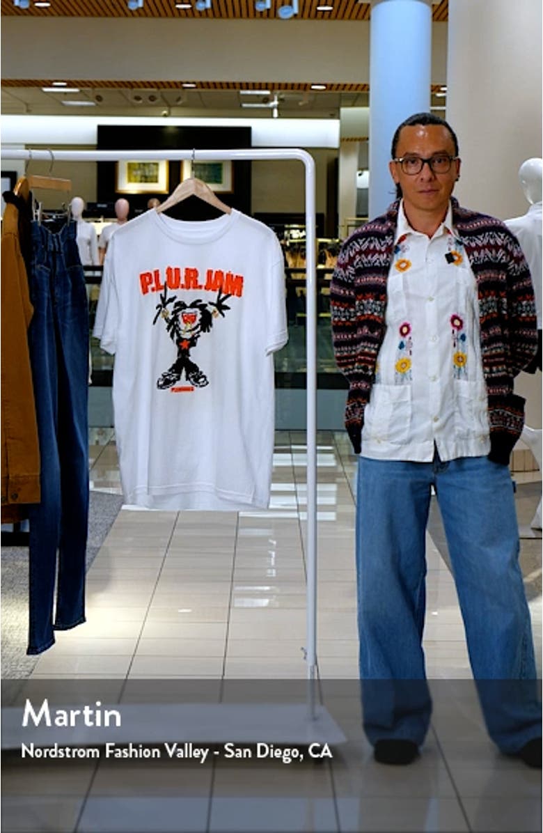 P.L.U.R. Jam Cotton Graphic T-Shirt, sales video thumbnail