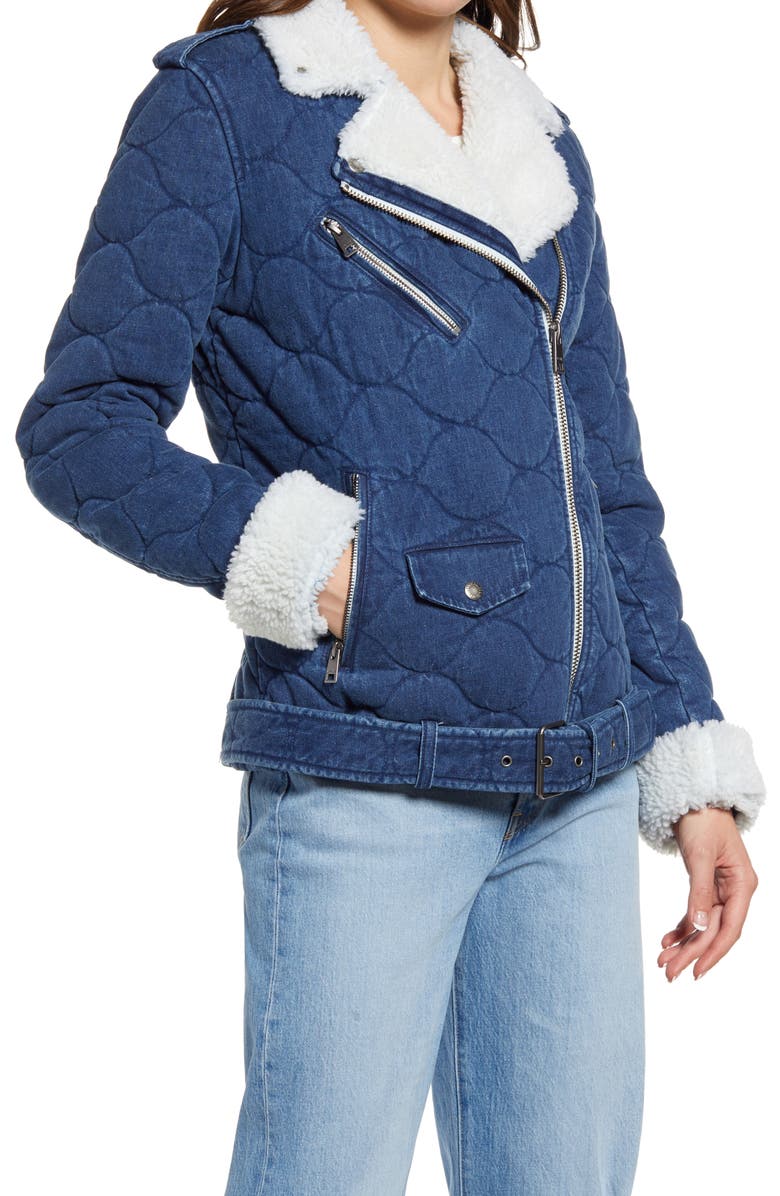 Levi's<sup>®</sup> Denim Moto Jacket, Alternate, color, 