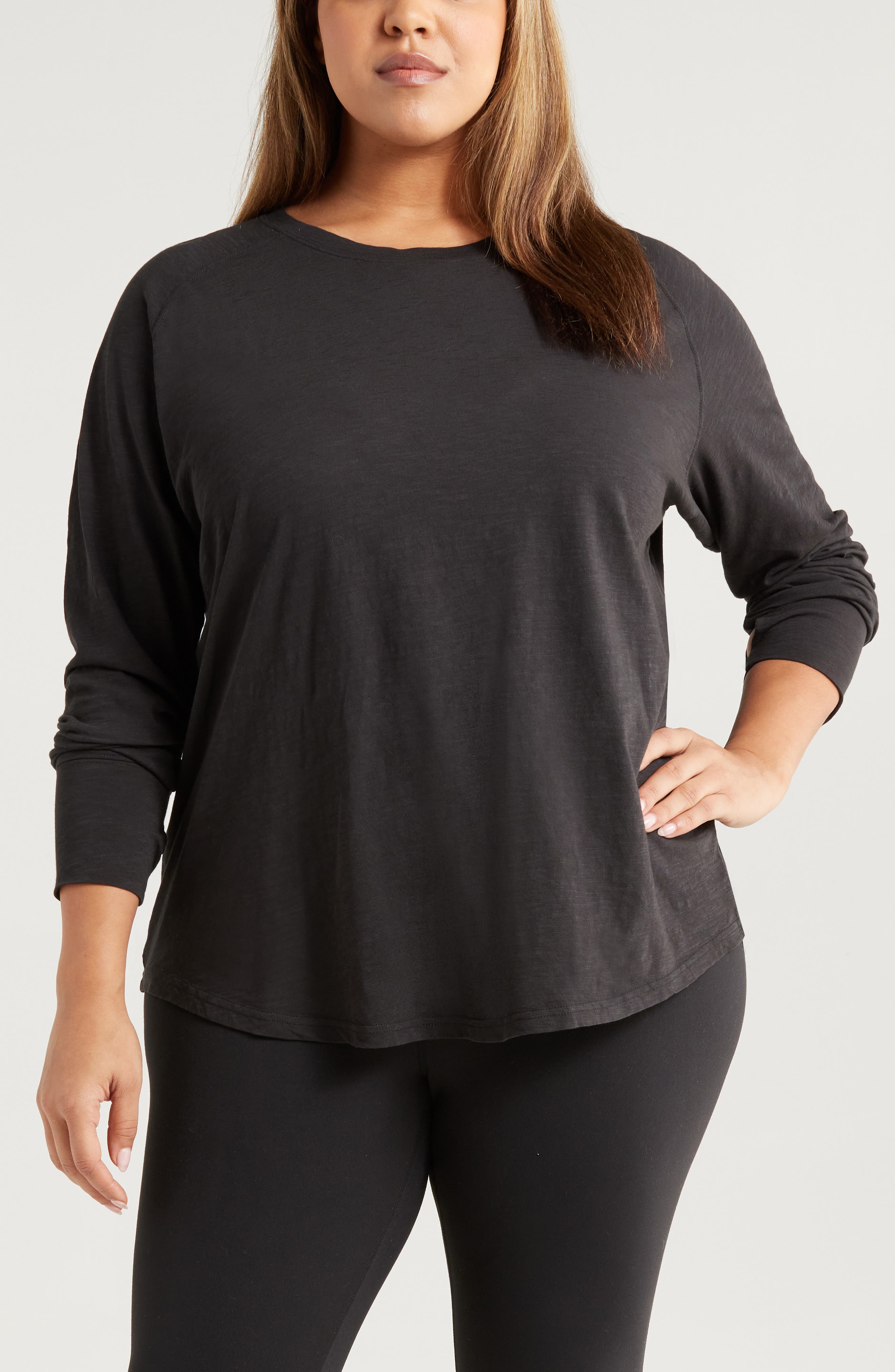 Relaxed Washed Cotton Top