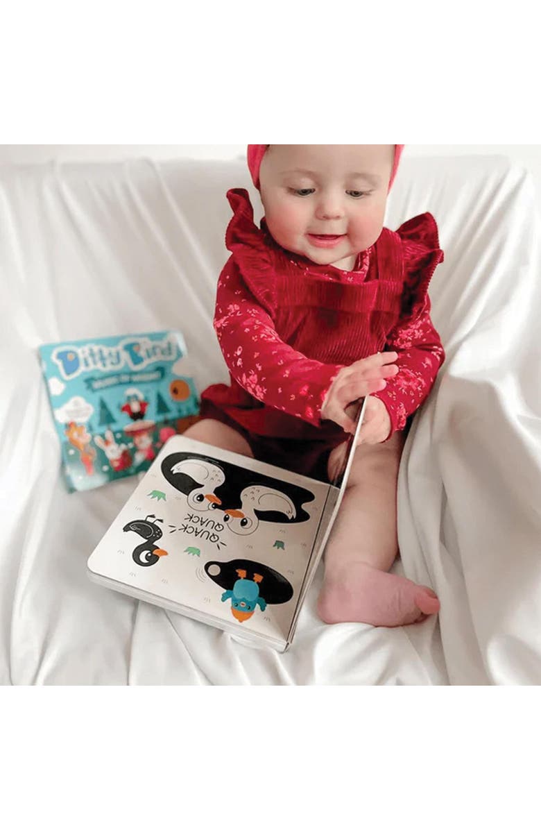 Ditty Bird Black & White and Touch Colors Sound Books - Set of 2, Alternate, color, Multicolor