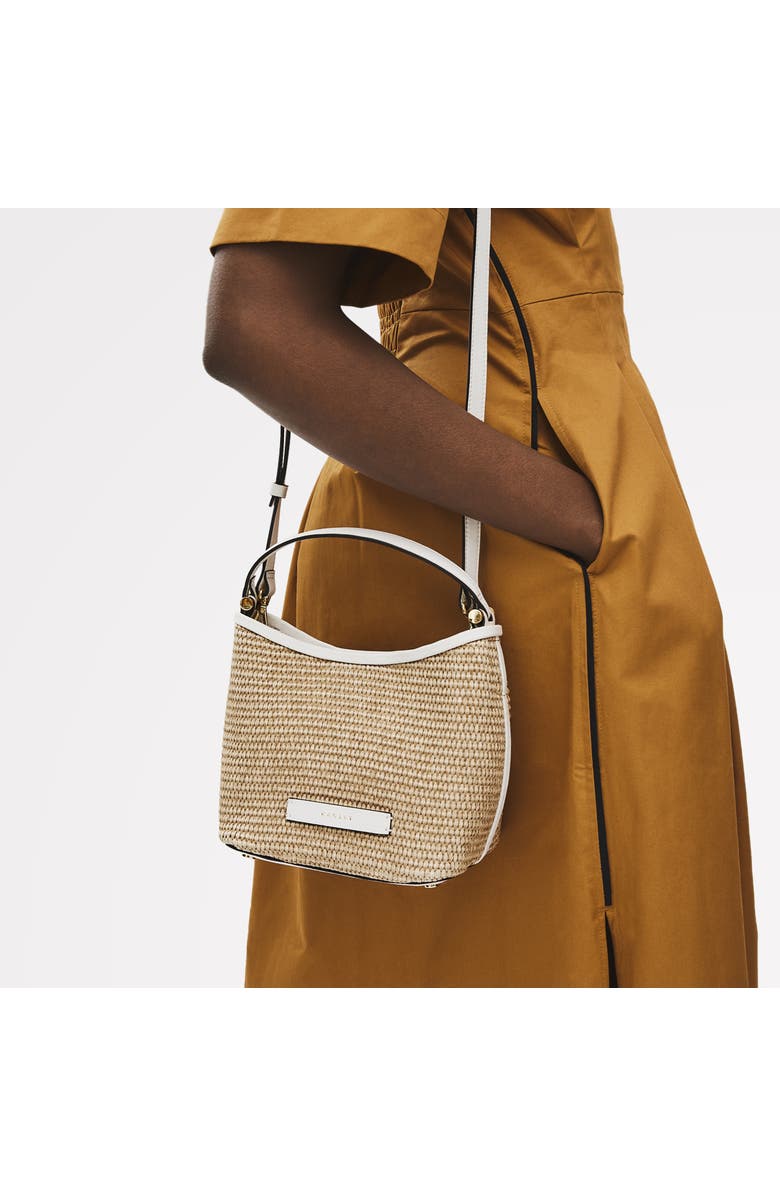 Radley Bathurst Mews - Raffia Small Open Top Satchel Bag, Alternate, color,