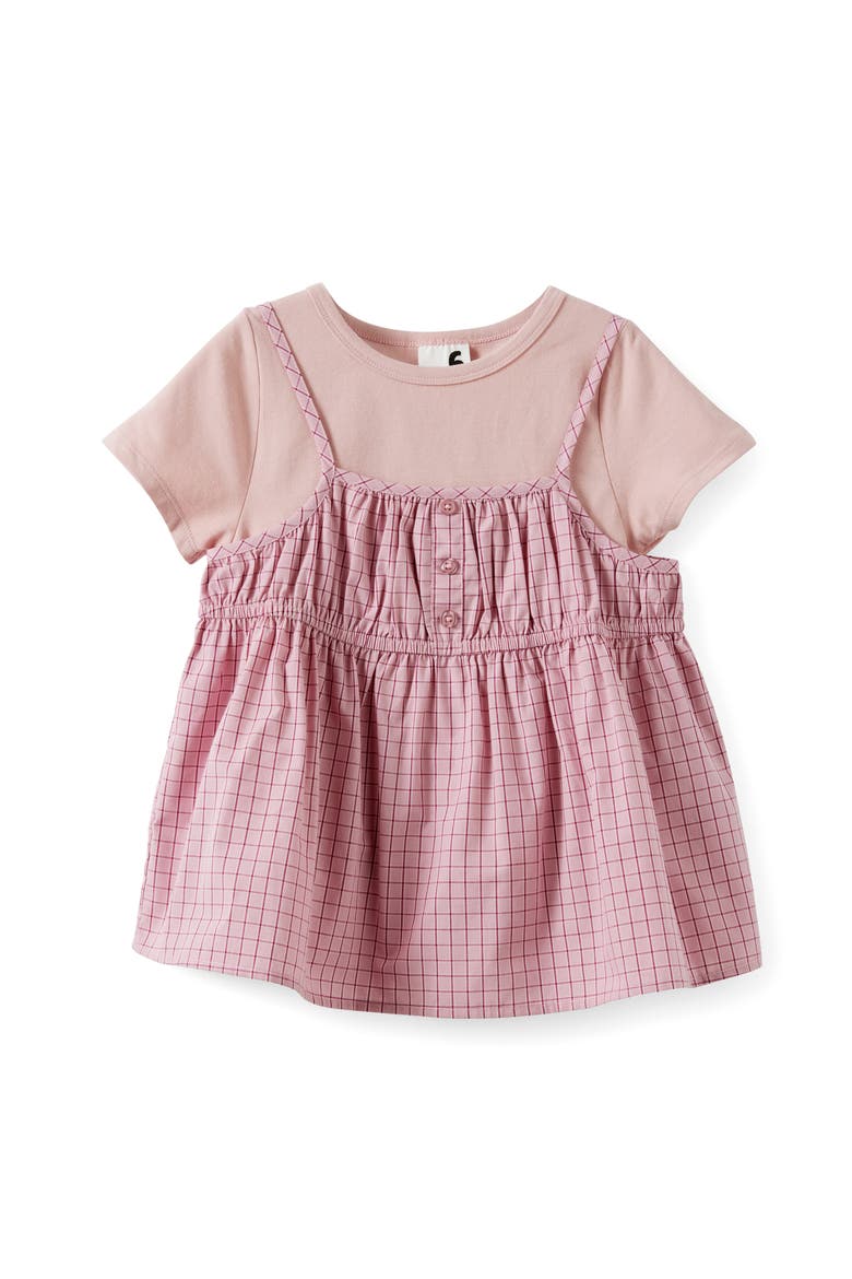 Kid's Bella Two Piece Top, Main, color, Zephyr Zephyr Berry Jam