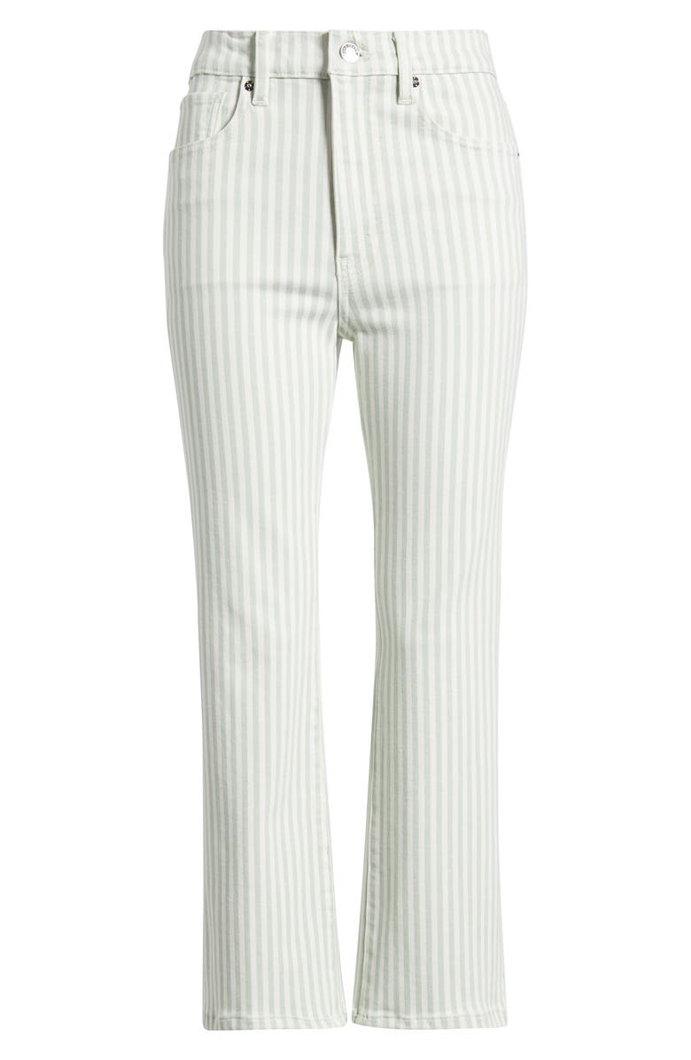 FRAME The Reboot High Waist Crop Bootcut Jeans, Alternate, color, Seamist Stripe