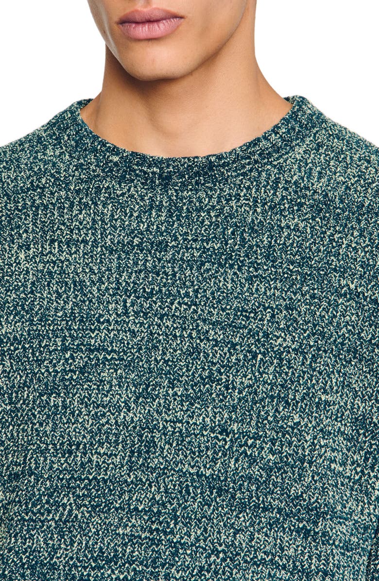 SANDRO Chenille sweater, Alternate, color, Super Green