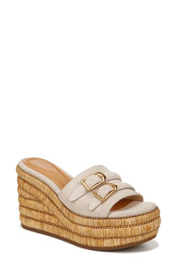 SARTO BY FRANCO SARTO SARTO BY FRANCO SARTO TORINO WEDGE PLATFORM SLIDE SANDAL 