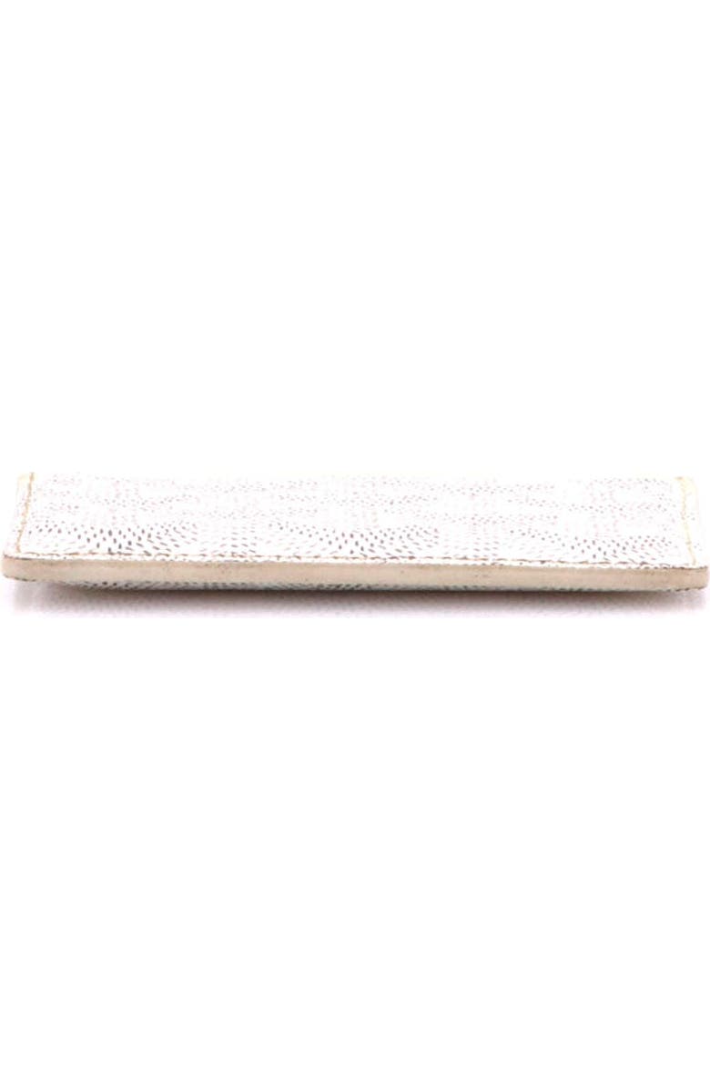 Pre-Owned Goyard Saint Sulpice Card Holder Coated Canvas, Alternate, color, White