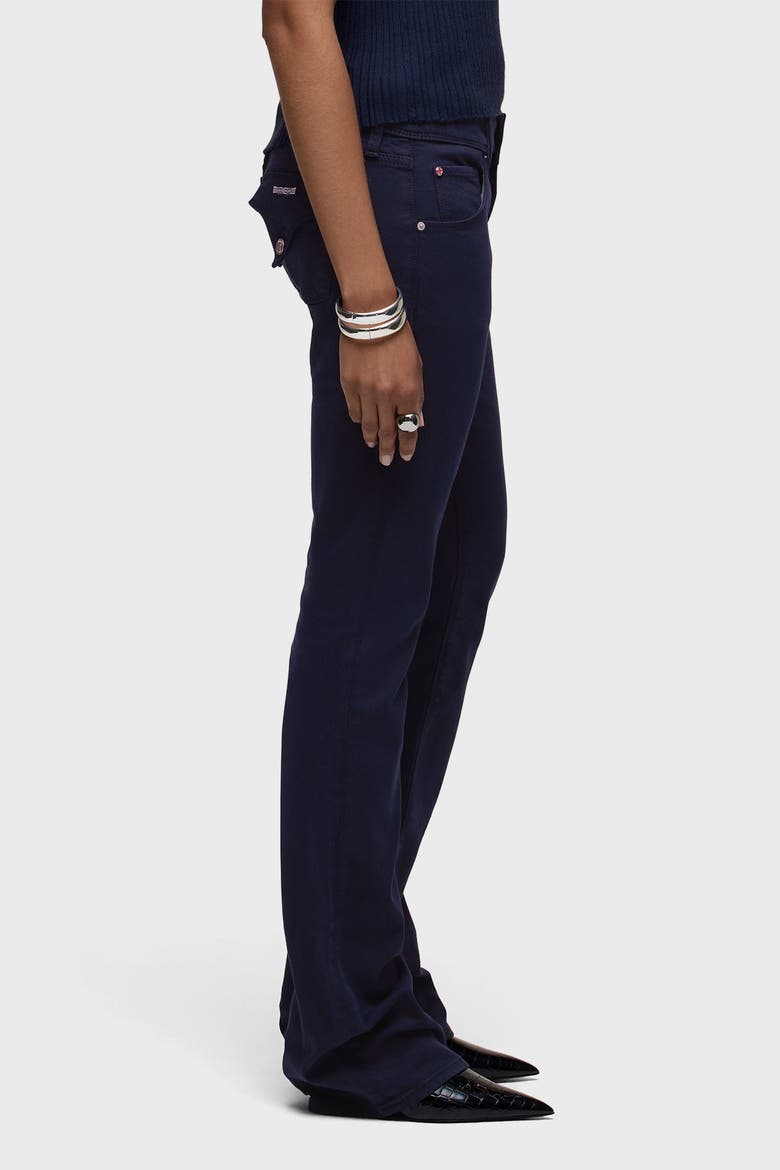 Beth Flap Pocket Baby Bootcut, Alternate, color, NAVY BLAZER