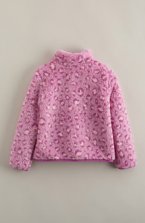Tucker + Tate Kids' High Pile Fleece Jacket In Pink