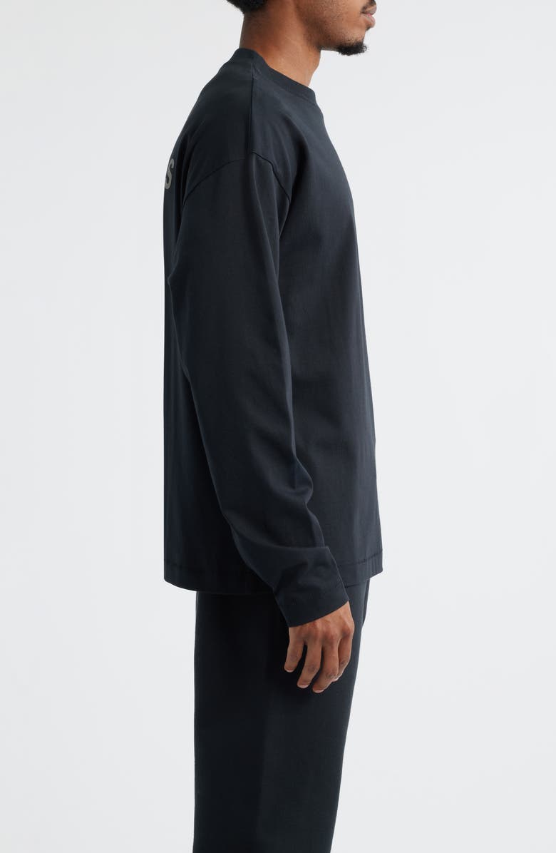 Fear of God Essentials Classic Fit Long Sleeve Logo Graphic T-Shirt, Alternate, color,
