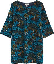 Seasalt Cornwall Port Gaverne Floral Organic Cotton Pincord Tunic