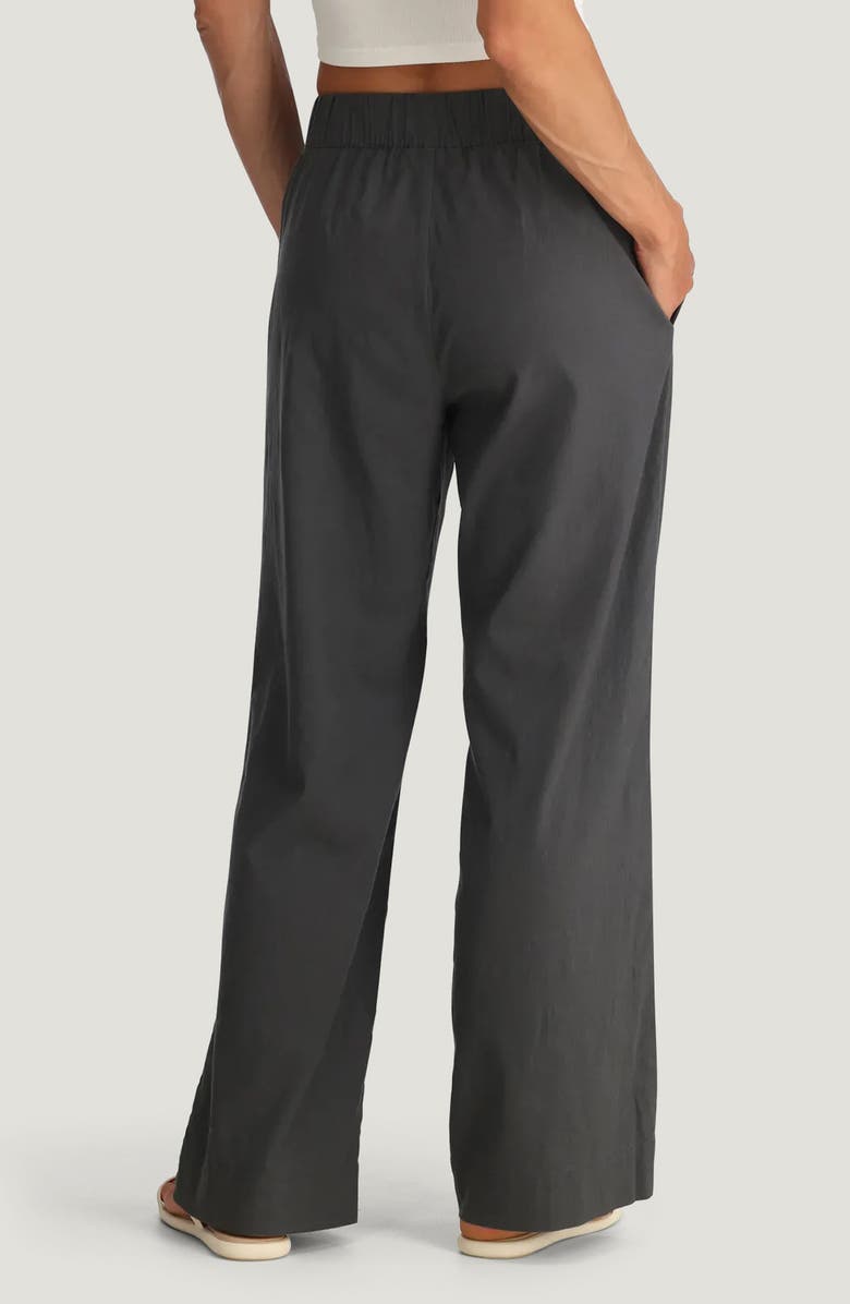 Free Fly Sullivans Wide Leg Pants, Alternate, color, Anthracite