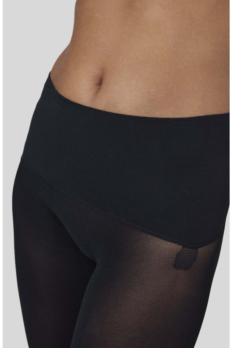Hanna Seamless Tights, Alternate, color, BLACK