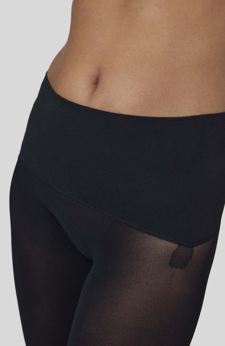 Swedish Stockings Hanna Seamless Tights, Alternate, color, Black