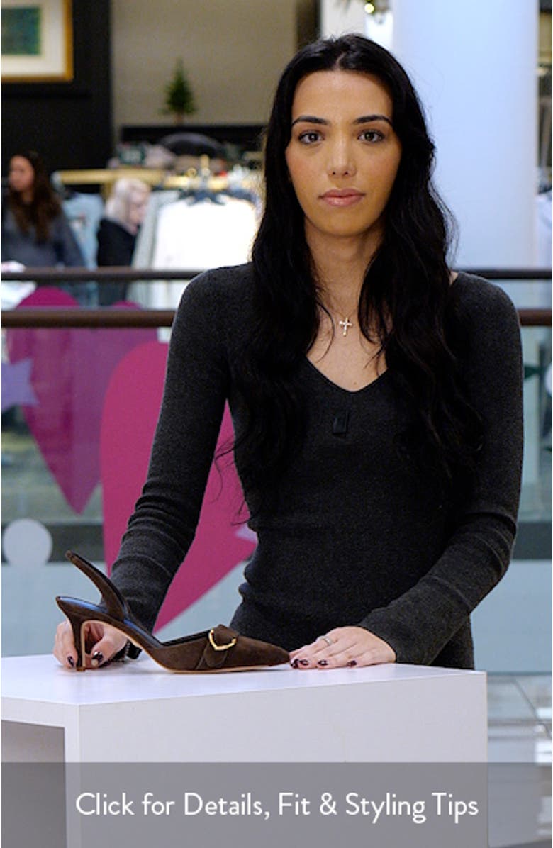 Loralyn Slingback Pointed Toe Pump, sales video thumbnail