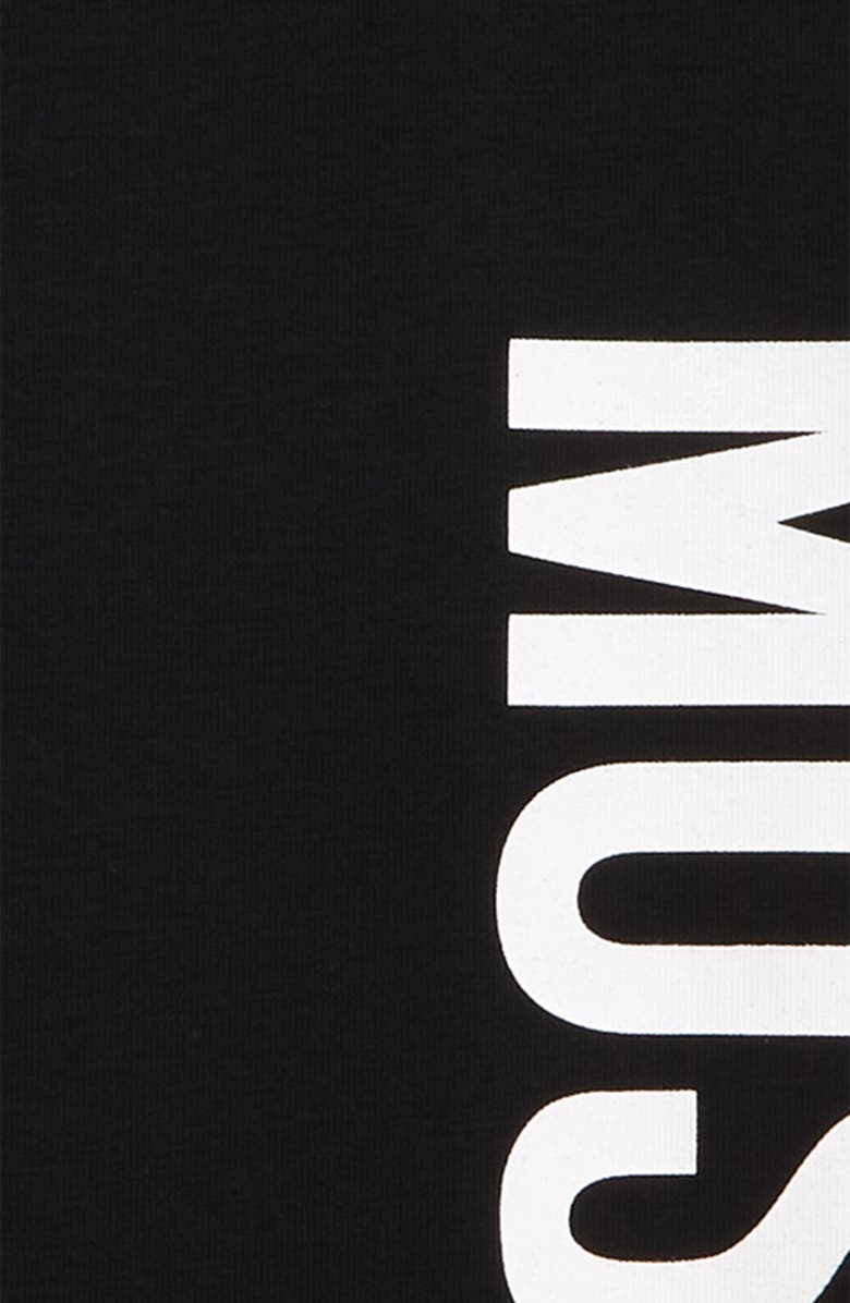 Moschino Logo Graphic Leggings, Alternate, color,