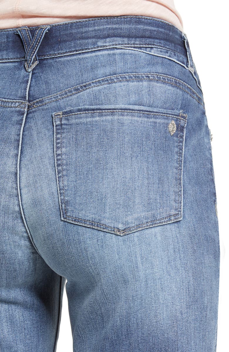 Wit & Wisdom Luxe Touch Ab-Solution High Waist Vintage Skinny Crop Jeans, Alternate, color,