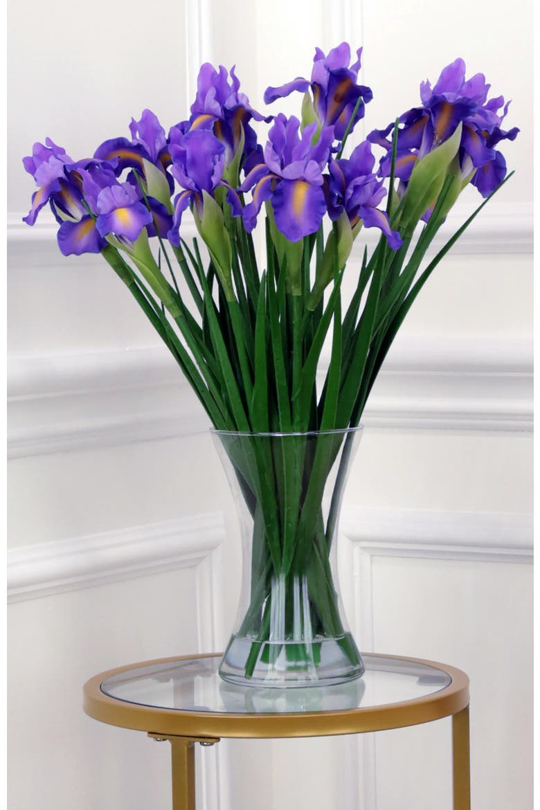 Vase of Iris, Main, color, Violet