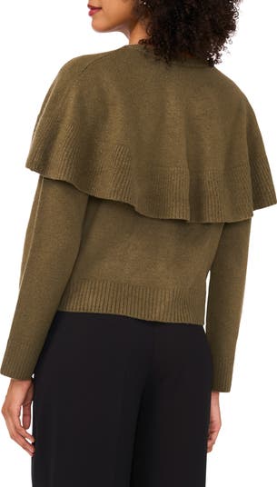 Cape Detail Cardigan