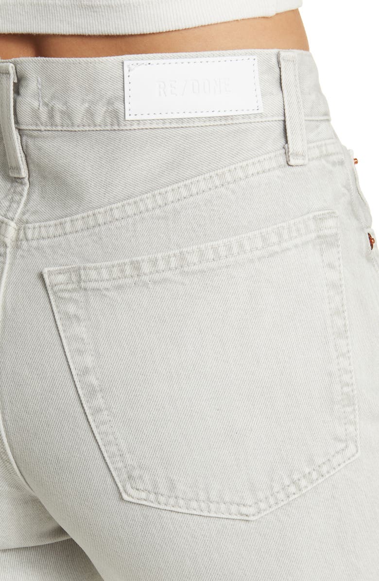 Re/Done '70s High Waist Bootcut Jeans, Alternate, color, Coated Quartz