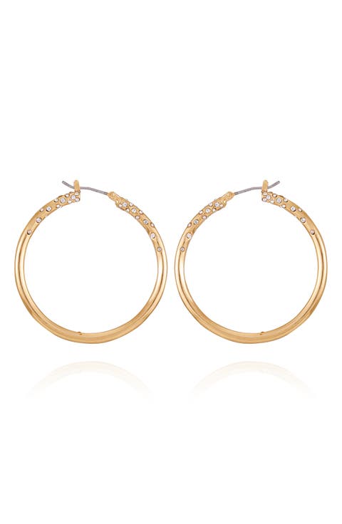 Scattered Hoop Earrings