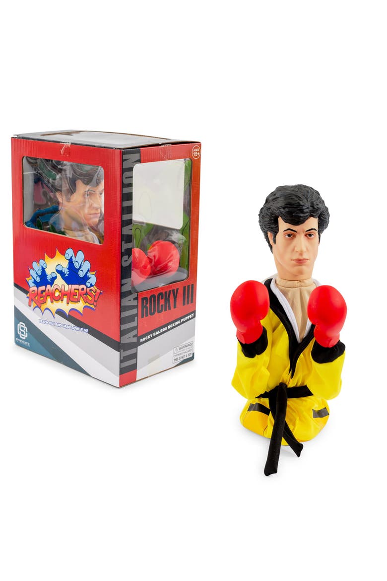 Reachers Rocky Balboa 13-Inch Boxing Puppet Toy | Toynk Exclusive, Alternate, color, Yellow