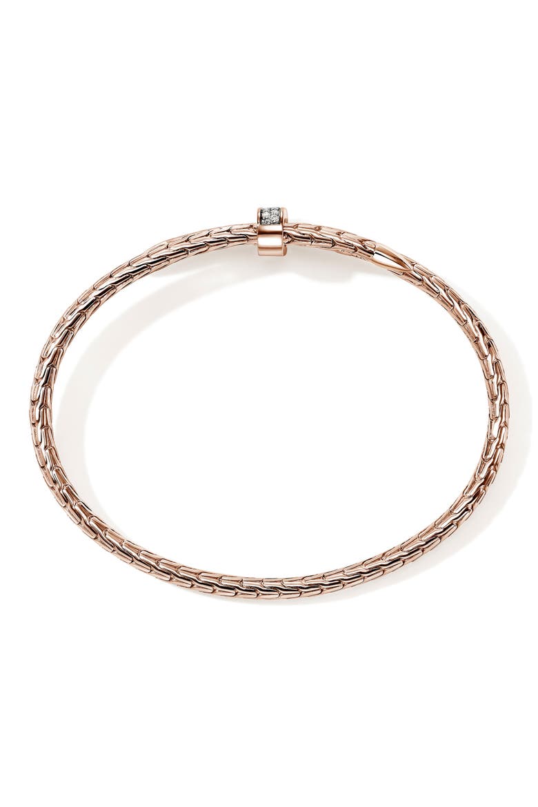 Spear Flex Cuff, Gold, Diamonds, 4mm, Alternate, color, GOLD
