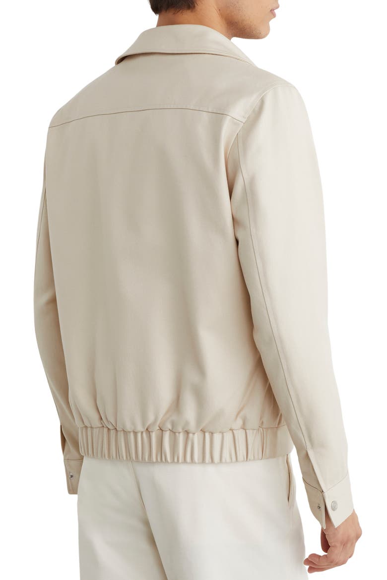 Americas Cotton & Lyocell Shirt Jacket, Alternate, color, STONE