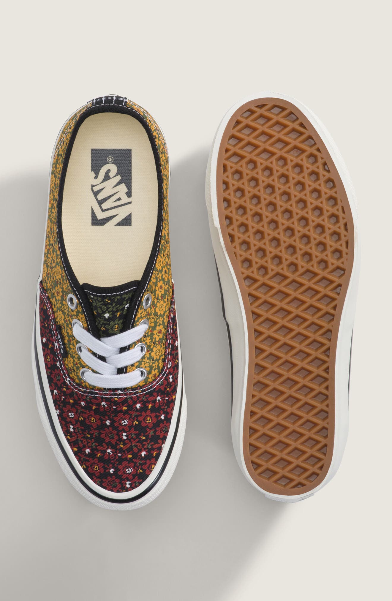 Authentic 44 Sneaker, Alternate, color, DAISY BLACK/MULTI