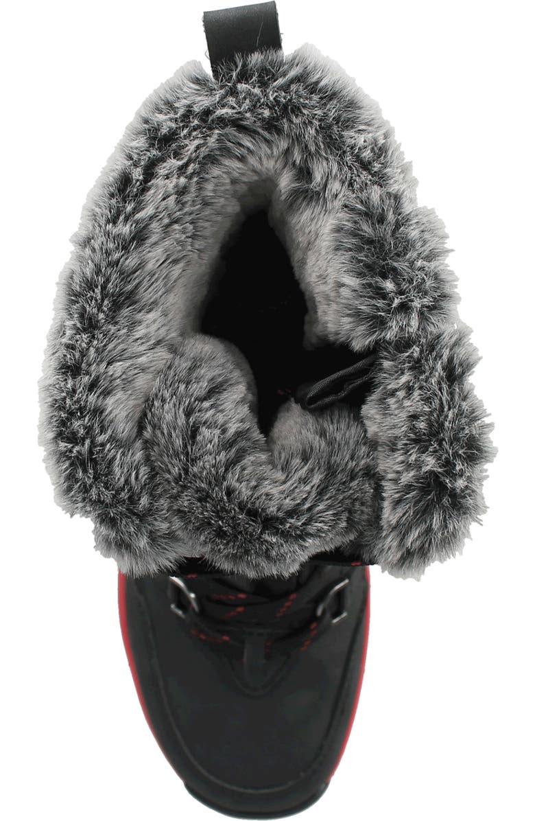 AQUATHERM BY SANTANA CANADA Racer Waterproof Faux Fur Boot, Alternate, color,