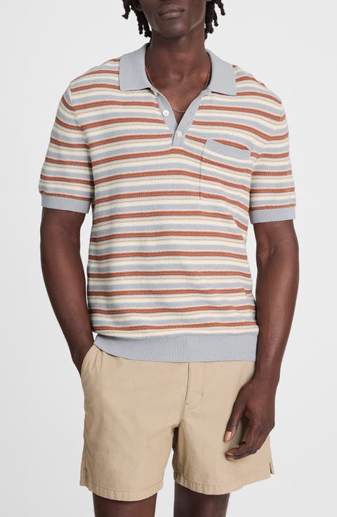 Cotton & Linen Sweater Polo