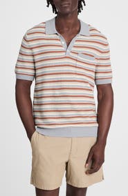 Madewell Cotton & Linen Sweater Polo