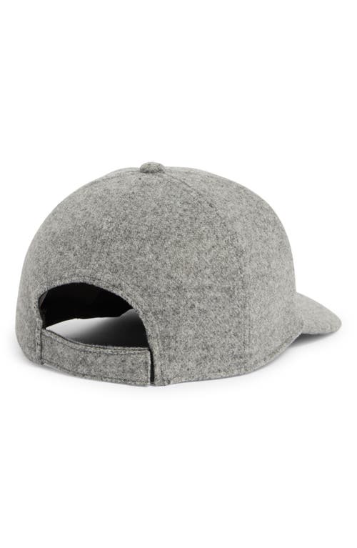 David & Young New York Felt Dad Adjustable Baseball Cap In Gray