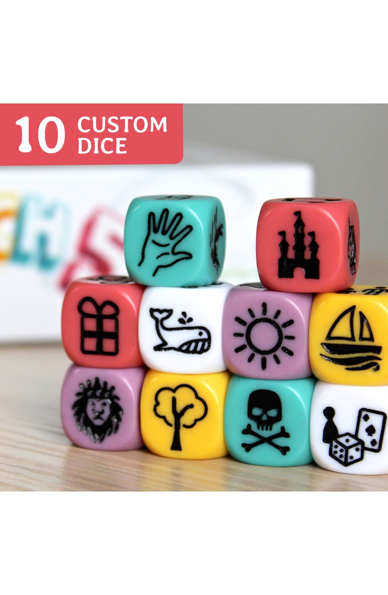 Synapses Games Match 5 Family Board Game Word Association and Dice Game, Alternate, color, 