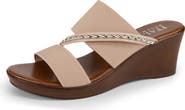 ITALIAN SHOEMAKERS Pert Wedge Slide Sandal