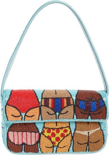 STAUD Tommy Beaded Shoulder Bag | Nordstrom