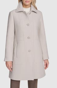 Andrew Marc Emmeline Wool Blend Coat