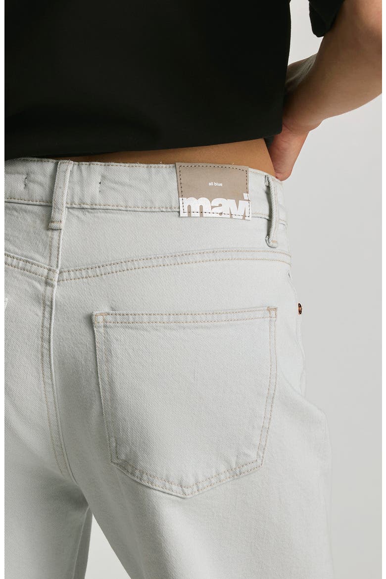 Florida High Waist Wide Leg Jeans, Alternate, color, LIGHT SKY CLASSIC BLUE