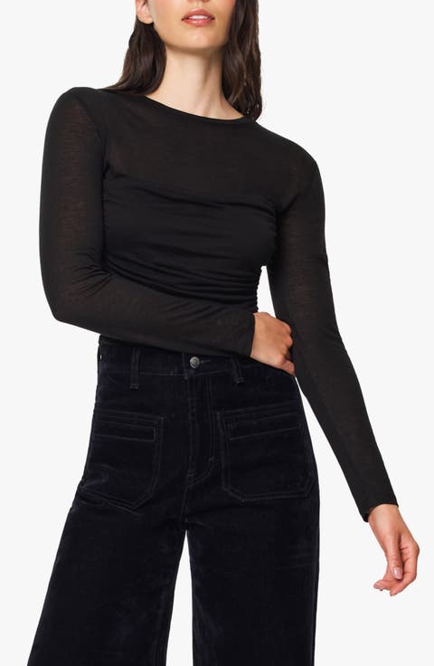 Emerson Flocked Patch Pocket Relaxed Leg Pants