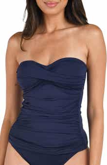 La Blanca Island Goddess Twist Bandeau Bikini Top